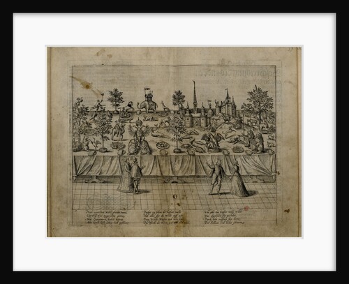 The Wedding of Duke John William of Jülich-Cleves-Berg and Jakobea of Baden, 1585 by Frans Hogenberg