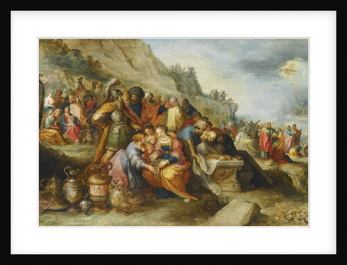 The Israelites, after crossing the Red Sea, at the tomb of the patriarch Joseph, 1630 by Frans Francken the Younger