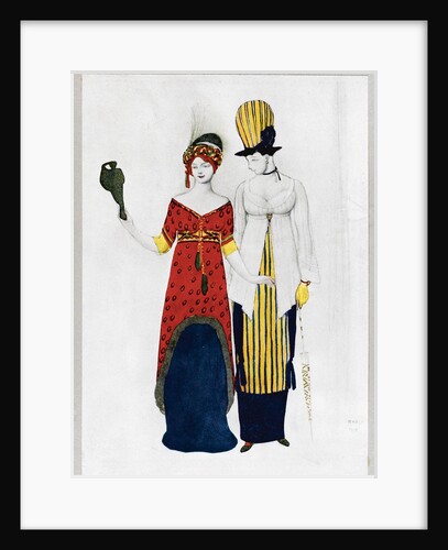 The Decorative Art of Léon Bakst, London: The Fine Art Society, 1913, 1913 by Léon Bakst