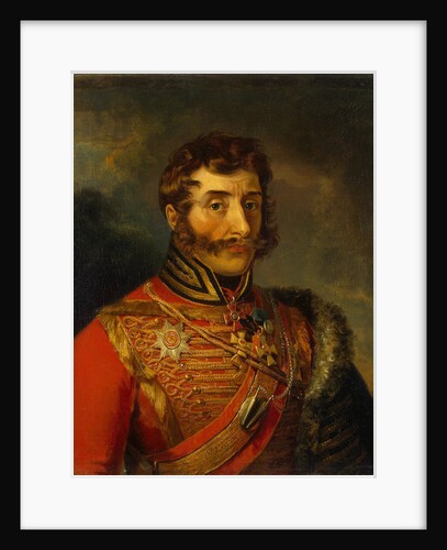 Portrait of Ivan Semyonovich Dorokhov, before 1825 by George Dawe