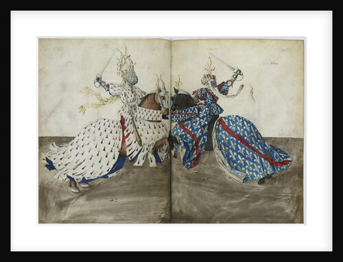 The Tournament Book of René dAnjou, ca 1447 by Anonymous