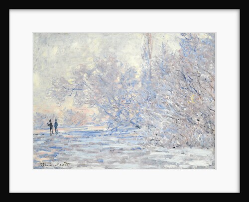 Frost in Giverny (Le Givre à Giverny), 1885 by Claude Monet