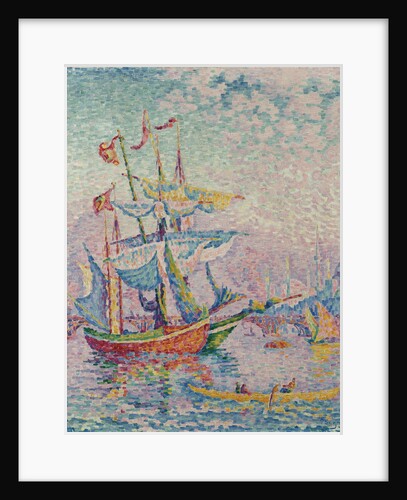 The Golden Horn. The Bridge, 1907 by Paul Signac