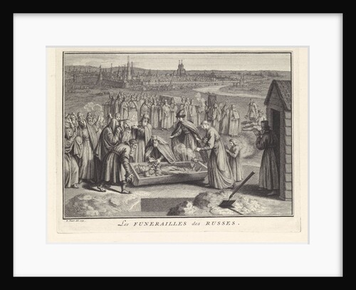 Funeral in Russia, 1732 by Bernard Picart
