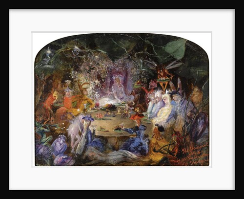 The Fairys Banquet, c. 1858 by John Anster Fitzgerald
