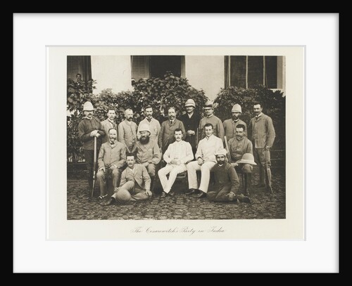 Tsarevich Nicholas Alexandrovich of Russia visiting India, 1891 by Esper Esperovich Ukhtomsky