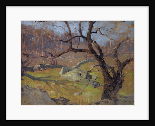 View Near Yalta, 1886 by Isaak Ilyich Levitan