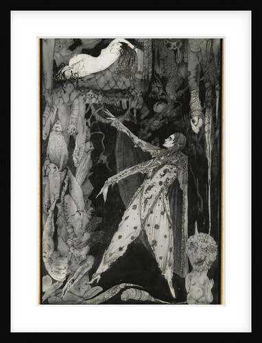 Illustration to Goethes Faust, 1924-1925 by Harry Clarke