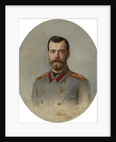 Portrait of Emperor Nicholas II, 1897 by Ernest Karlovich Liphart