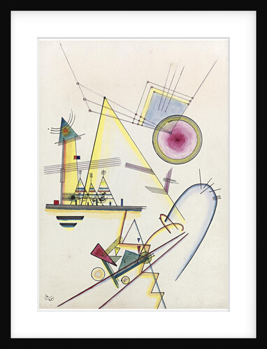 Delicate soul, 1925 by Wassily Vasilyevich Kandinsky