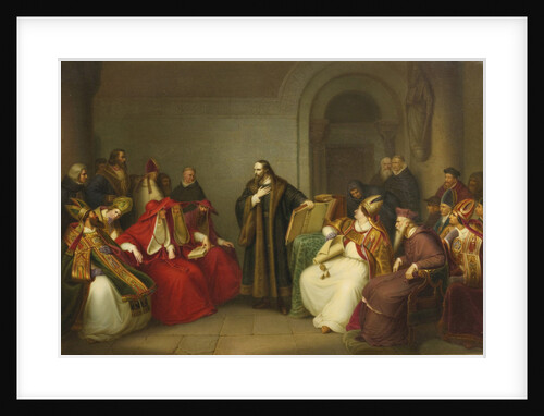 John Hus before Council of Constance, End of 19th century by Anonymous
