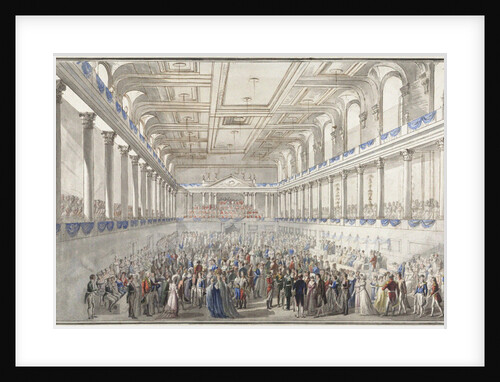 Redoute paré during the Congress of Vienna on October 9, 1814, c. 1815 by Johann Nepomuk Hoechle