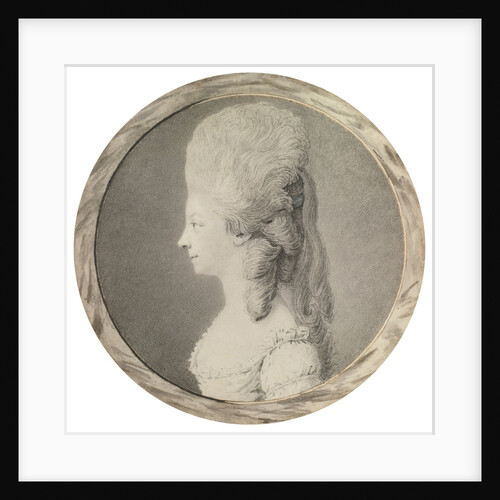 Portrait of Marie Louise of Savoy, Princess of Lamballe, Second Half of the 18th century by Anonymous