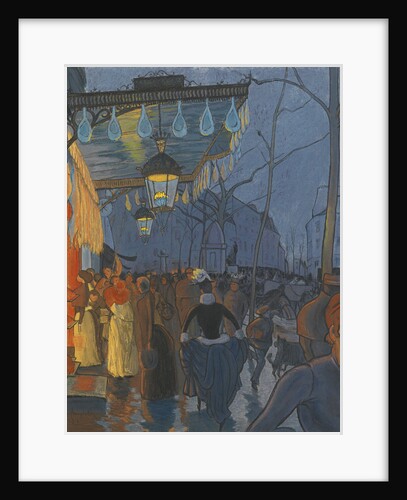 Avenue de Clichy. Five OClock in the Evening, 1887 by Louis Anquetin