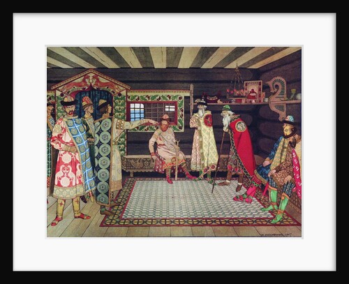 Meeting of the Kyivan Princes, 1907 by Ivan Yakovlevich Bilibin