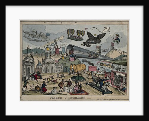 The March of intellect, 1829 by William Heath