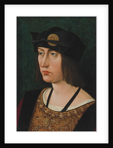 Portrait of Louis XII, King of France by Jean Perréal