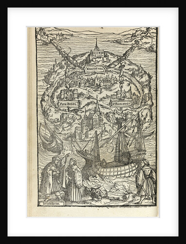 Utopia by Thomas More, 1518 by Ambrosius Holbein