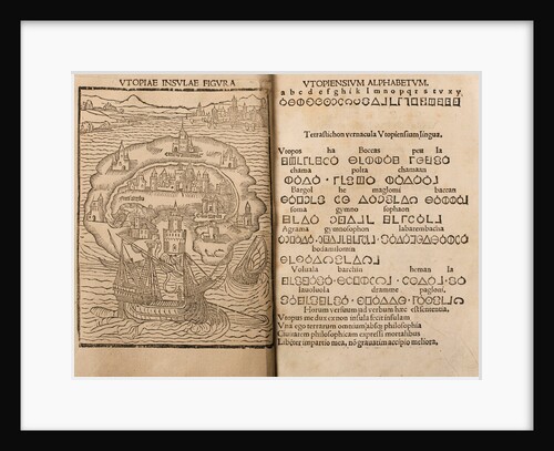 Utopia by Thomas More, 1516 by Anonymous