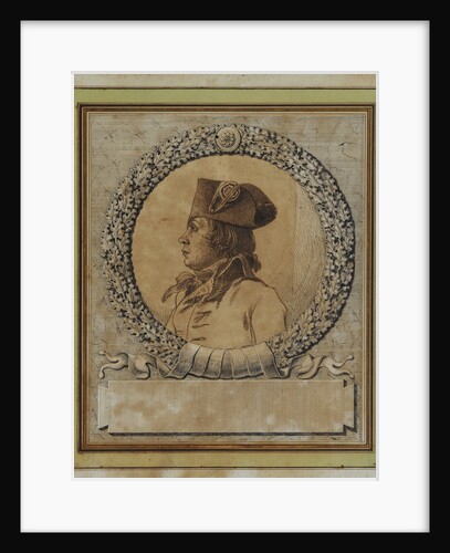 Portrait of Philippe-François-Joseph Le Bas, c. 1793 by Jacques Louis David