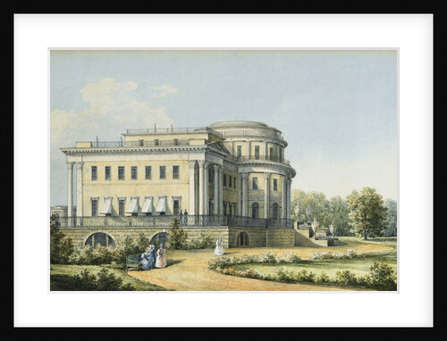 The Yelagin Palace in Saint Petersburg, 1839 by Nikanor Grigoryevich Chernetsov
