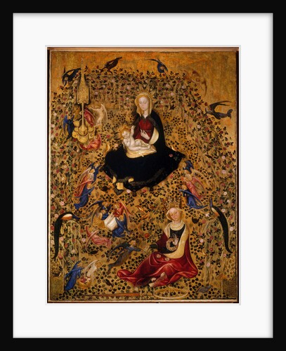 The Madonna of the Rose Garden (Madonna del Roseto), c.1425 by Michelino da Besozzo