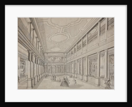 Library of the Academy of Sciences in the Kunstkammer, Early 19th century by Anonymous