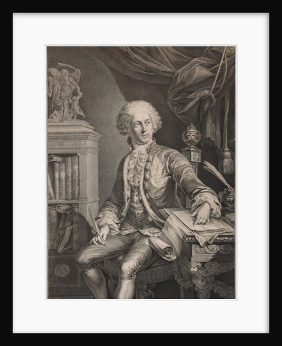 Portrait of Prince Alexander Michaylovich Belosselsky-Belozersky, Last quarter of 18th c by Christian Gottlieb Schultze