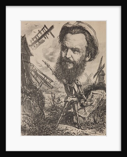 Aleksey Sergeyevich Suvorin, 1878 by Alexander Ignatyevich Lebedev
