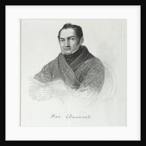Portrait of Pavel Petrovich Svinyin, First quarter of 19th century by Anonymous