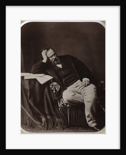 Portrait of Aleksandr Ivanovich Herzen, 1861 by Sergei Lvovich Levitsky