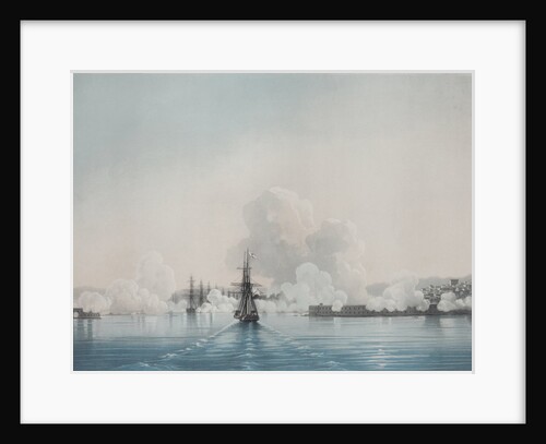 Sevastopol. Fort Constantine. Fort Nicholas, 1850s by Ivan Konstantinovich Aivazovsky