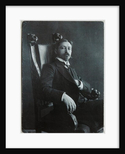 Portrait of the author Ivan A. Bunin, 1909 by Dmitri Spiridonovich Zdobnov
