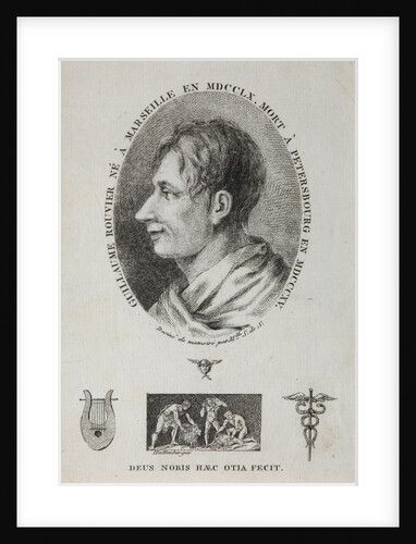 Portrait of Guillaume Rouvier, 1815 by Jean Francois Xavier Hattenberger