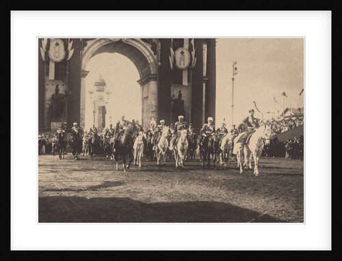 The Ceremonial Entry of Nicholas II in Moscow on May 9, 1896, 1896 by Anonymous