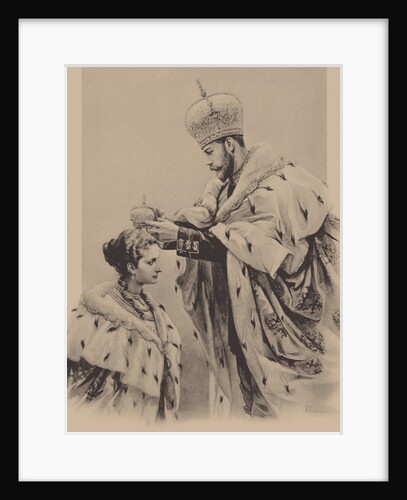 The Coronation of Empress Alexandra Fyorodovna, 1899 by Elena Petrovna Samokish-Sudkovskaya