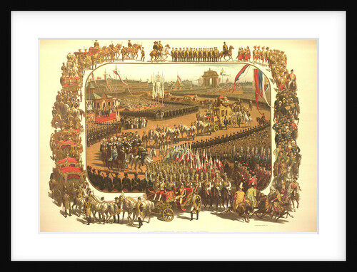 The Ceremonial Entry of Alexander III in Moscow by Konstantin Apollonovich Savitsky