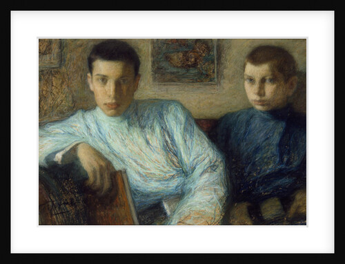 Portrait of Boris and Alexander Pasternak, 1905 by Leonid Osipovich Pasternak