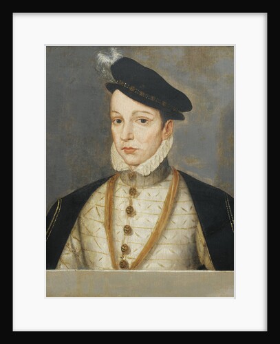 Portrait of King Charles IX of France, End of 16th century by François Clouet