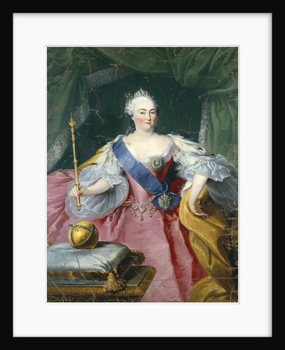 Portrait of Empress Elisabeth, 1750s by Georg Kaspar von Prenner