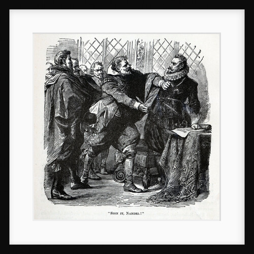 Sign it, Nandel!, 1882 by Anonymous