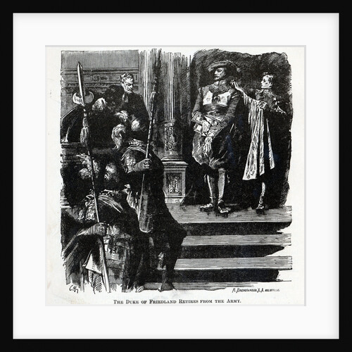 The Duke of Friedland Retires from the Army, 1882 by Richard Brend'amour