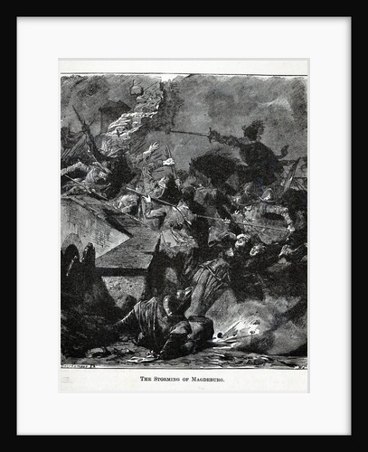 The Storming of Magdeburg, 1882 by Richard Brend'amour