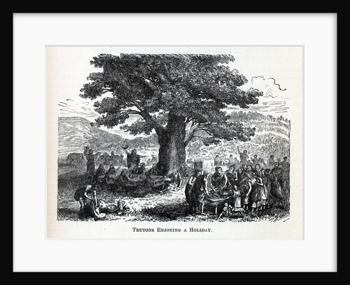 Teutons Enjoying A Holiday, 1882 by Anonymous