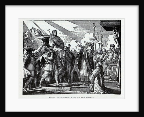 Pepin Proclaimed King of the Franks, 1882 by Anonymous