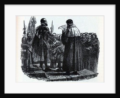 Hugh Capet takes the Sovereigns Oath, 1882 by Anonymous