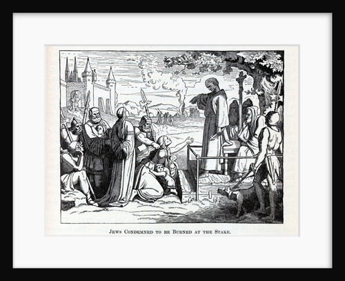 Jews Condemned to be Burned at the Stake, 1882 by Anonymous