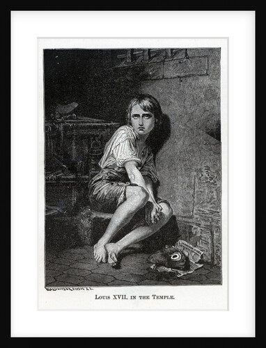 Louis XVII in the Temple, 1882 by Kaspar Oertel