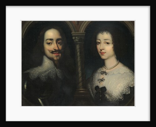 Double portrait of King Charles I and Queen Henrietta Maria by Sir Anthony van Dyck