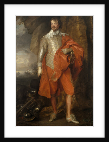 Portrait of Robert Rich, 2nd Earl of Warwick, Between 1632 and 1641 by Sir Anthony van Dyck